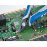 Präzisions-Elektronik-Seitenschn.L.125mm Form 3 Facette ja,sehr kl.pol.KNIPEX