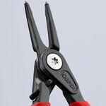 Präzisionssicherungsringzange J 0 f.Bohrungen D.8-13mm m.Spreizbegrenzung