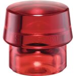 Schonhammerkopf SIMPLEX Kopf-Ø 40mm Plastik rot hart HALDER
