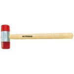 Plastikhammer Kopf-D.32mm Kopf-L.96mm Celluloseacetat rot HO PROMAT
