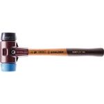 Schonhammer SIMPLEX L.405mm Kopf-D.60mm weich/mittelh.HO TPE-soft blau/Gu.schw.