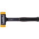 Schonhammer SECURAL L.310mm Kopf-D.35x45mm rückschlagfrei mittelh.PU gelb HALDER
