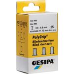 Blindnietmutter PolyGrip® Nietschaft dxl 7x13,5mm M5 Alu 50 St.GESIPA