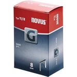 Flachdrahtklammer G Typ 11 B10,6xL8mm Draht-B.1,25mm 5000St./Pack.NOVUS