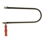Laubsägebogen Stahlrohr-Ø13mm A.320mm m.H-Heft