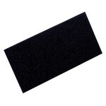 Zellgummiauflage schwarz
