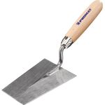 Berner Putzkelle L.120mm B.80mm gehärtet,m.Buchenholzheft STA PROMAT