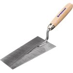Berner Putzkelle L.160mm B.85mm gehärtet,m.Buchenholzheft STA PROMAT