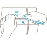 Sicherheitsmesser SECUPRO 625 L.154mm B.22mm H.59mm Schnitt-T.21mm MARTOR