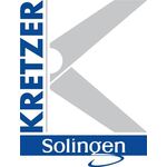 Universalschere 240mm m.2K-Auge schwarz/grau KRETZER
