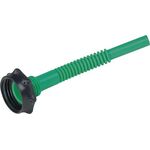Auslaufrohr STANDARD f.Kraftstoffkanister 4000 818 953 L.290mm HDPE grün