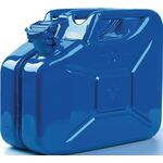Kraftstoffkanister 10l Signalblau RAL 5005 Stahlbl.0,9mm L345xB165xH275mm VALPRO