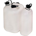 Kraftstoffdoppelkanister Inh.5,5+3l natur HDPE