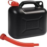 Transportkraftstoffkanister Inh.10l schwarz HD-PE L330xB165xH320mm NOW