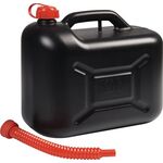 Transportkraftstoffkanister Inh.20l schwarz HD-PE L405xB210xH350mm NOW
