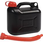 Transportkraftstoffkanister Inh.5l schwarz HD-PE L265xB135xH270mm NOW