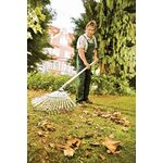 Laubbesen Arbeits-B.450mm Stahl,verz.feststehend FLORA - VPE: 10