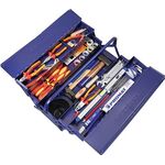 Werkzeugsortiment 66tlg.im Stahlblechkasten f.Elektriker