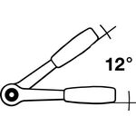 D.-Knarre 1/2 Zoll 30 Z.L.270mm m.umsteckbaren 4-KT.PROMAT