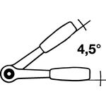 Gelenkknarre 452QR 3/8 Zoll Anz.Z.80 L.300mm 2K-Griff STAHLWILLE