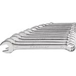 Ringmaulschlüsselsatz 13-tlg.SW 1/4-1 Zoll Form A CV-Stahl PROMAT
