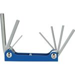 Schraubendrehersatz 7-tlg.Handklapphalter SW 1,5-6mm S2-Stahl PROMAT