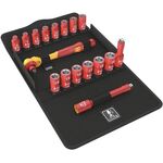 Steckschlüsselsatz 8100 SB VDE 1 Zyklop 17-tlg.3/8 Zoll SW 6-19mm Z.80 6KT WERA