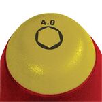 Sechskantsteckschlüssel 322 SW 8mm Klingen-L.125mm Mehrkomponentengriff