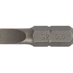 Bit f.Schlitzschrauben 6,5mm L.25mm 1/4 Zoll C6,3 Schneidenstärke 1,2mm PROMAT - VPE: 10