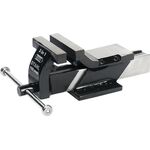 Parallelschraubstock Backen-B.100mm Spann-W.100mm Ganzstahl WABECO
