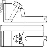 Stabilspannbacke Nr. 6497 12/14/16/18mm AMF