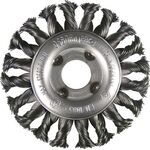 Rundbürste D.125mm Drahtstärke 0,35mm STA 13mm
