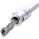 Pinselbürste D.10mm Schaft 6mm Drahtstärke 0,25mm STA 4500min-¹ LESSMANN