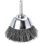 Flächenbürste D.50mm Schaft 6mm Drahtstärke 0,3mm STA 10500min-¹ LESSMANN