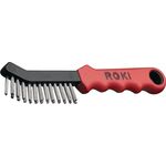 Drahtbürste ROKI L.225mm 0,35mm STA 2-reihig LESSMANN