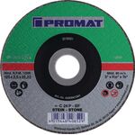 Trennscheibe STE D230x3mm ger.STE Bohr.22,23mm PROMAT - VPE: 25