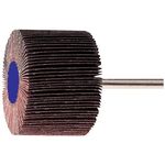Fächerschleifer Ø20xH10mm K.80 Korund Schaft-D.6mm PROMAT - VPE: 10