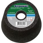 Schleiftopf C16N 110/100mm Natur- u.Kunststein,Stahlguss 16 Bohr.22,23mm PROMAT
