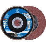 Fächerscheibe POLIFAN A SG STEELOX D.115mm K.A-80 fl.INOX NK - VPE: 10