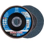 Fächerscheibe POLIFAN Z SG POWER STEELOX D.125mm K.Z-40 kon.INOX ZK - VPE: 10