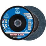 Fächerscheibe POLIFAN Z SG POWER STEELOX D.180mm K.Z-40 kon.INOX ZK - VPE: 10