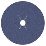 Fiberscheibe D.125mm K.80 INOX ZK PROMAT - VPE: 25