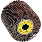 Satinierwalze SM 611 S 40 braun Ø100xB100mm 19mm KLINGSPOR