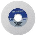 Schleifbockscheibe Ø200xB32x51mm 80 Form A m.Aussparung 110x16mm AlOxid PROMAT