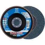 Fächerscheibe POLIFAN Z SG POWER STEELOX D.125mm K.Z-40 fl.INOX ZK - VPE: 10