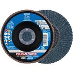 Fächerscheibe POLIFAN Z SG POWER STEELOX D.125mm K.Z-60 fl.INOX ZK - VPE: 10
