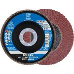 Fächerscheibe POLIFAN A PSF STEELOX D.115mm K.A-40 kon.Stahl/Holz NK PFERD - VPE: 10