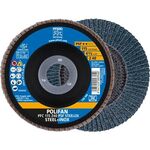 Fächerscheibe POLIFAN Z PSF STEELOX D.115mm K.Z-40 kon.INOX ZK PFERD - VPE: 10