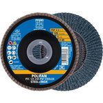 Fächerscheibe POLIFAN Z PSF STEELOX D.125mm K.Z-40 kon.INOX ZK PFERD - VPE: 10