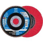 Fächerscheibe POLIFAN CO-COOL SG STEELOX D.125mm K.40 fl.INOX CO - VPE: 10